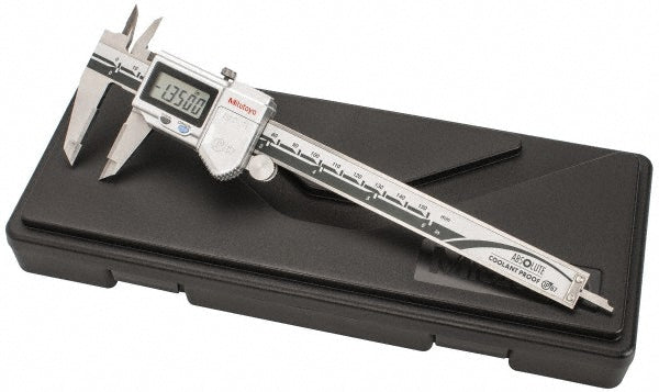 Mitutoyo 500-735-20 Mitutoyo Electronic Caliper: 150.00 mm/6", ±0.0100 mm/±0.0005" (500-735-20)