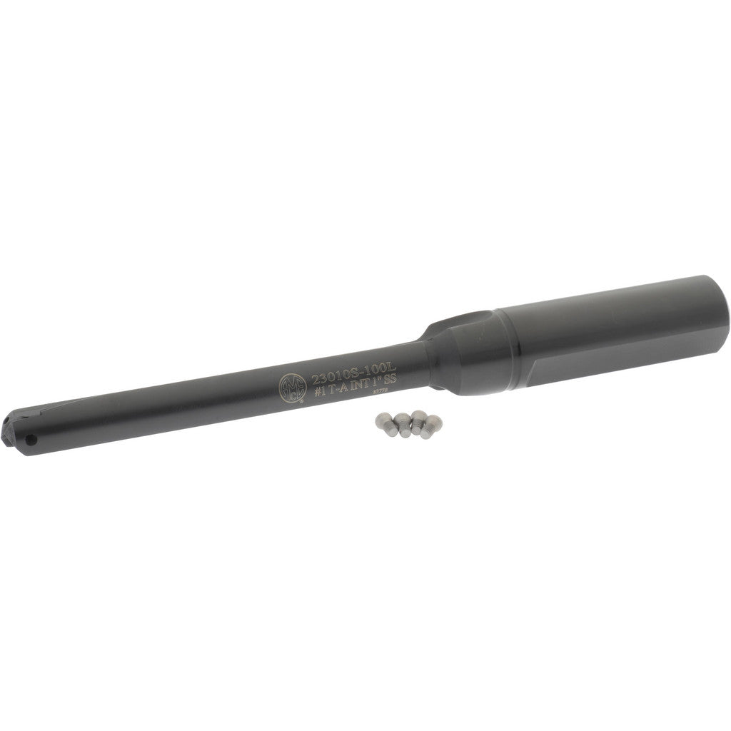 Allied Machine and Engineering 23010S-100L Allied Machine and Engineering Indexable Spade Drill: 45/64" to (23010S-100L)