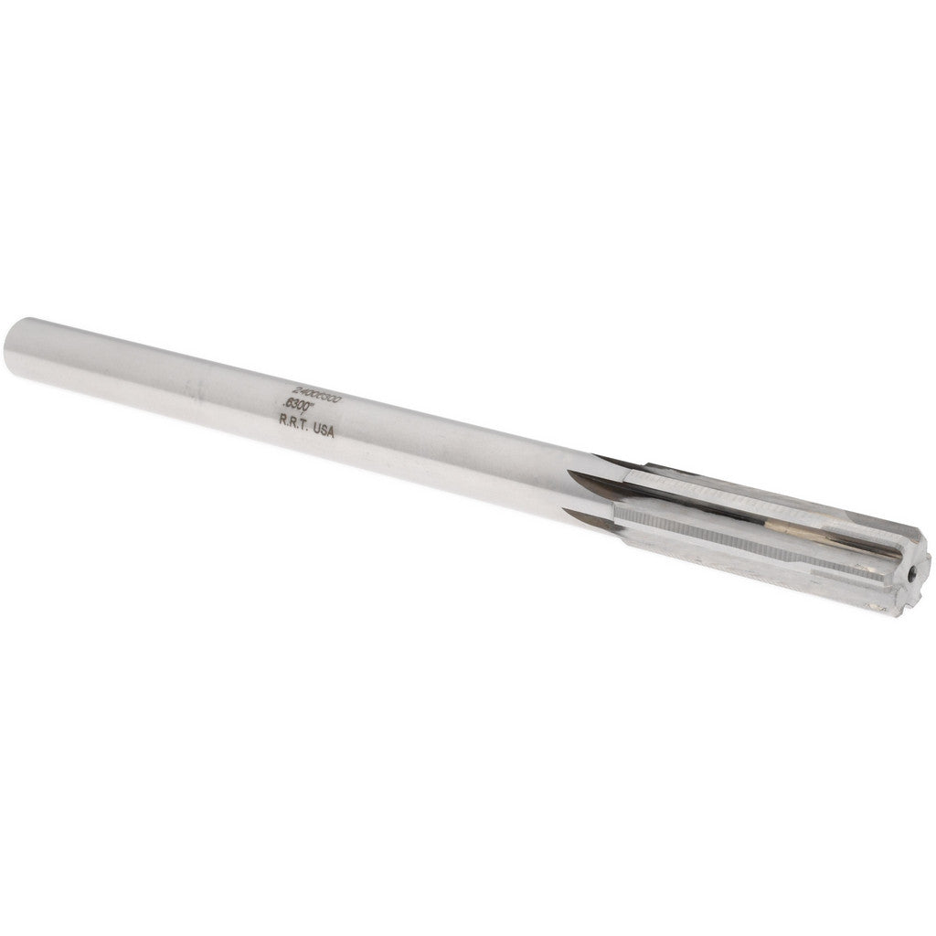 Value Collection 24006300 Value Collection Chucking Reamer: 0.6300" Dia, 9" OAL, 2-1/4" Flute (24006300)
