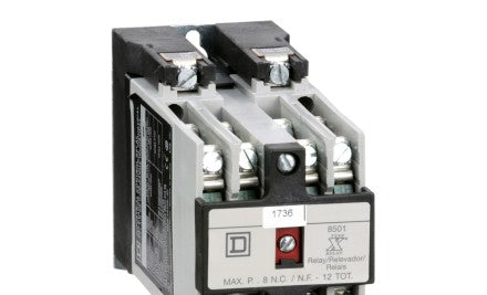 Square D Control Relays 8501XO80V02 - 8501 Industrial Control Relay, 110V AC 50 (8501XO80V02)