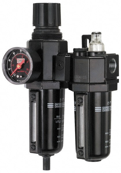 ARO/Ingersoll-Rand C38341-610 ARO/Ingersoll-Rand FRL Combination Unit: 1/2" NPT, Standard, 2 Pc. (C38341-610)
