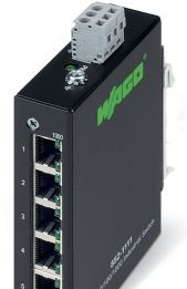 Wago Ethernet Switches 852-1111 - Industrial unmanaged ECO switch, 5-Port (8521111)
