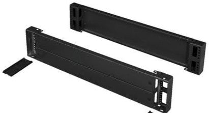 Rittal Enclosures 8602800 - 0200H0800W TS PLINTH ELEMENTS RAL7022T PK/2 (8602800)