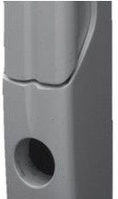 Rittal Enclosures 8611350 - TS COMFORT HANDLE RAL9005 PK/1 (8611350)