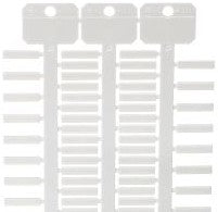 Murrplastik Wire Identification 86362036 - Label, 4x18mm, For Label Sleeves, White (86362036)
