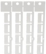 Murrplastik Wire Identification 86401656 - Individual Snap-In Labels, 20x7mm, For Siemens (86401656)