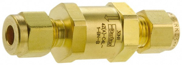 Parker 12Z-C12L-1-BN-B Parker Check Valves: Valve Type: Inline (12Z-C12L-1-BN-B)