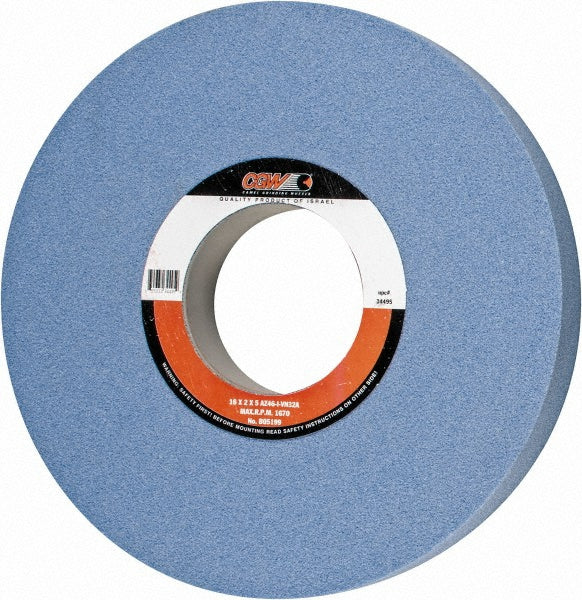 CGW Abrasives 34495 CGW Abrasives Surface Grinding Wheel: 16" Dia, 2" Thick, 5" Arbor, 46 Grit (34495)