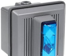 Edwards Signaling Signaling Devices 868STRB-AQ - Horn/Strobe, 24VAC/DC, Blue, Surface Mount (868STRB-AQ)