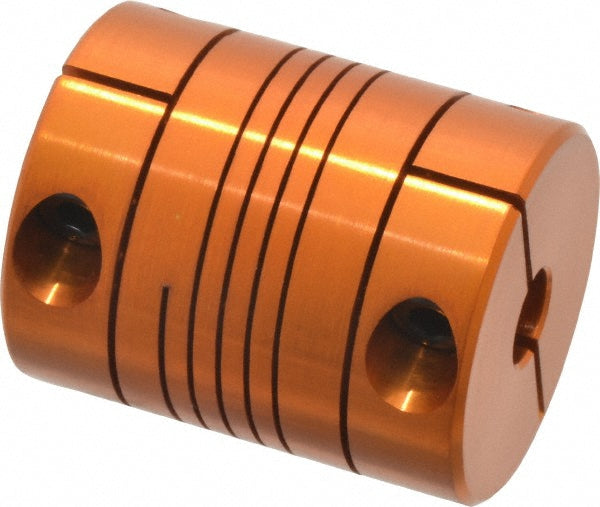 Lovejoy 68514456642 Lovejoy Flexible Coupling: Clamp Hub, Anodized Aluminum, 1/4" (68514456642)