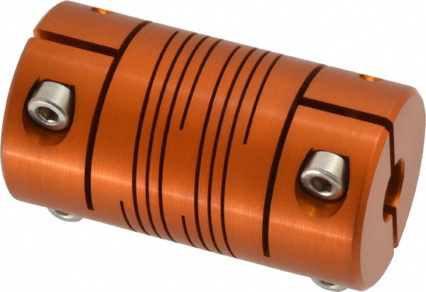 Lovejoy 68514476847 Lovejoy Flexible Coupling: Clamp Hub, Anodized Aluminum, 3/8" (68514476847)