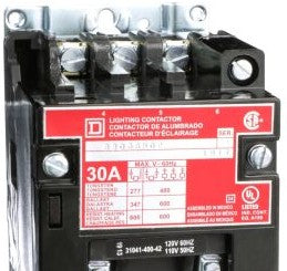 Square D Contactors 8903SMO2V02 - LIGHTING CONTACTOR (8903SMO2V02)