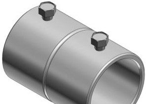 Thomas & Betts Couplers 8974 - 4 Inch Set Screw Coupling Malleable Iron for Use (8974)