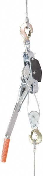 Mini-Mule MM-112DD-185 Mini-Mule Manual Lever Hoist: 2000 lb Capacity, 12' Max Lift (MM-112DD-185)