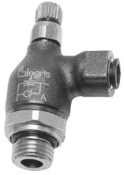 Legris 7100 12 17 Legris Air Flow Control Valve: 12.00 mm Tube OD (7100 12 17)