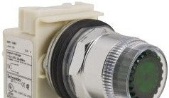 Square D Switches 9001K1L1GH13 - PUSHBUTTON, ILLUMINATED GREEN 30.5MM WITH (9001K1L1GH13)
