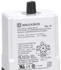 Square D Relays 9050JCK26V20 - timer relay (9050JCK26V20)