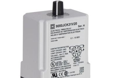Square D Relays 9050JCK31V20 - TIMER RELAY 240VAC 10A TY JCK (9050JCK31V20)