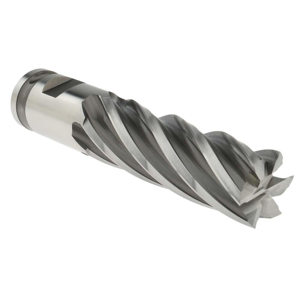 Hertel E4162902 Hertel Square End Mill: 2" Dia, 6" LOC (E4162902)