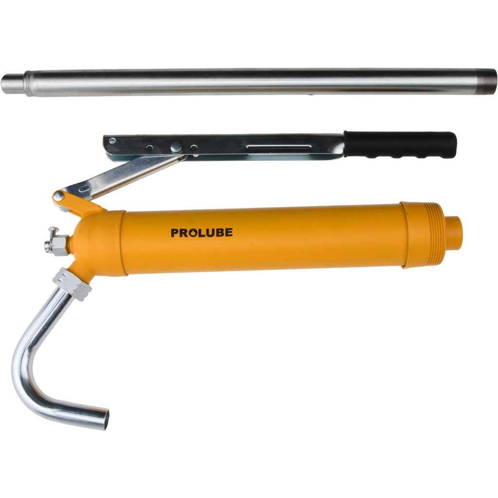 PRO-LUBE LBP/85 PRO-LUBE Lever Hand Drum Pump: 0.10 oz/Stroke, Oil Lubrication, Steel (LBP/85)
