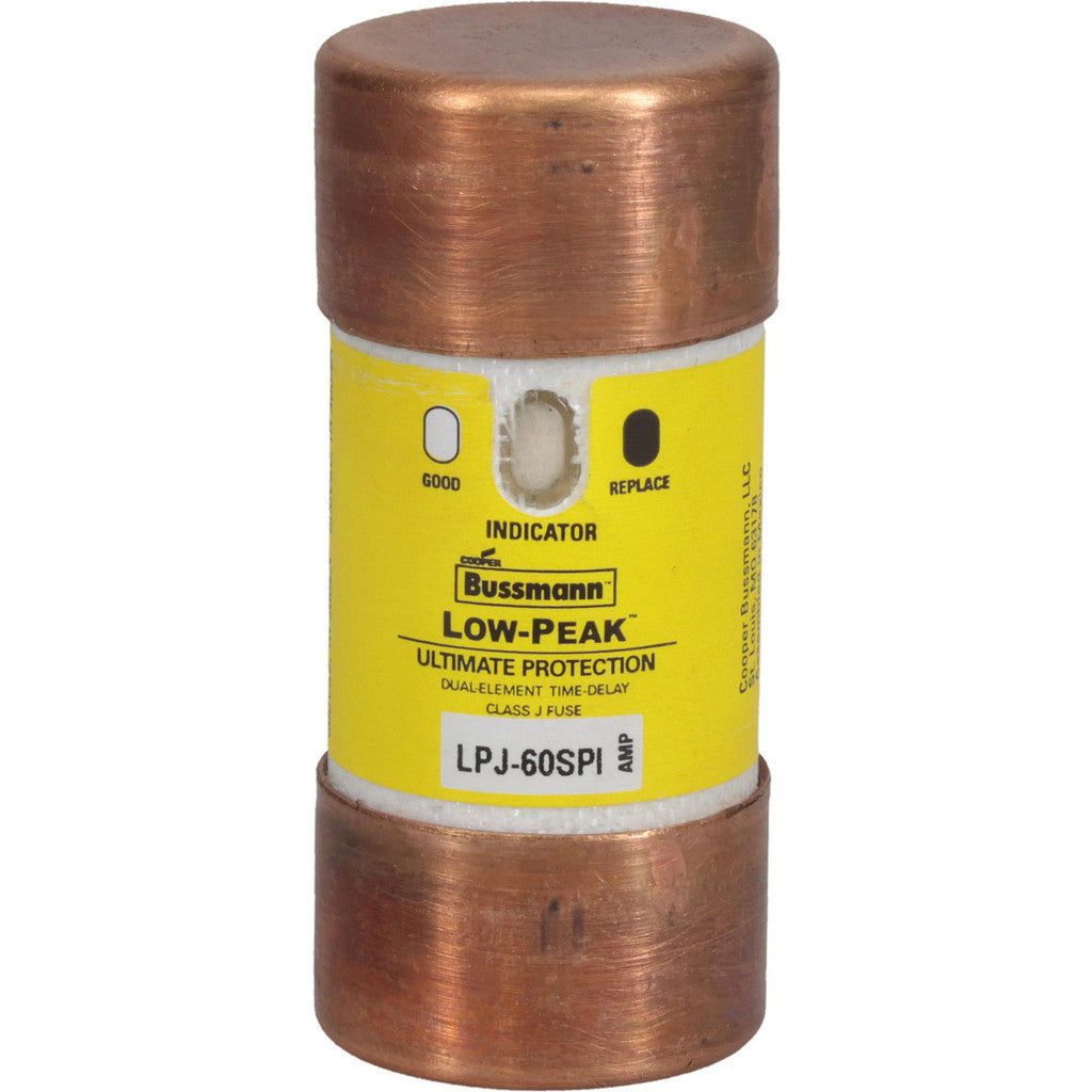 Cooper Bussmann LPJ-60SPI Cooper Bussmann General Purpose Fuse: Time Delay, J, 60 A (LPJ-60SPI)