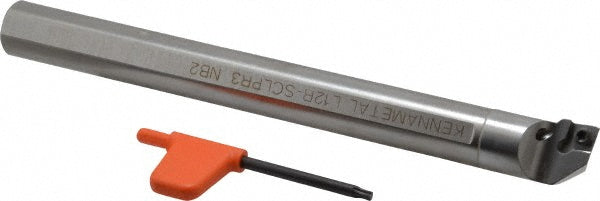 Kennametal 3331046 Kennametal Indexable Boring Bar: L12R-SCLPR3, 0.9300" Min Bore, Right (3331046)