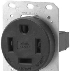 Bryant Electric Plugs & Receptacles 9460FR - Straight Blade Devices, Receptacles, Flush Mount (9460FR)