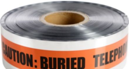 Cully-Minerallac Tape 94641 - DETECTABLE PHONE TAPE 6in. X1000 (94641)