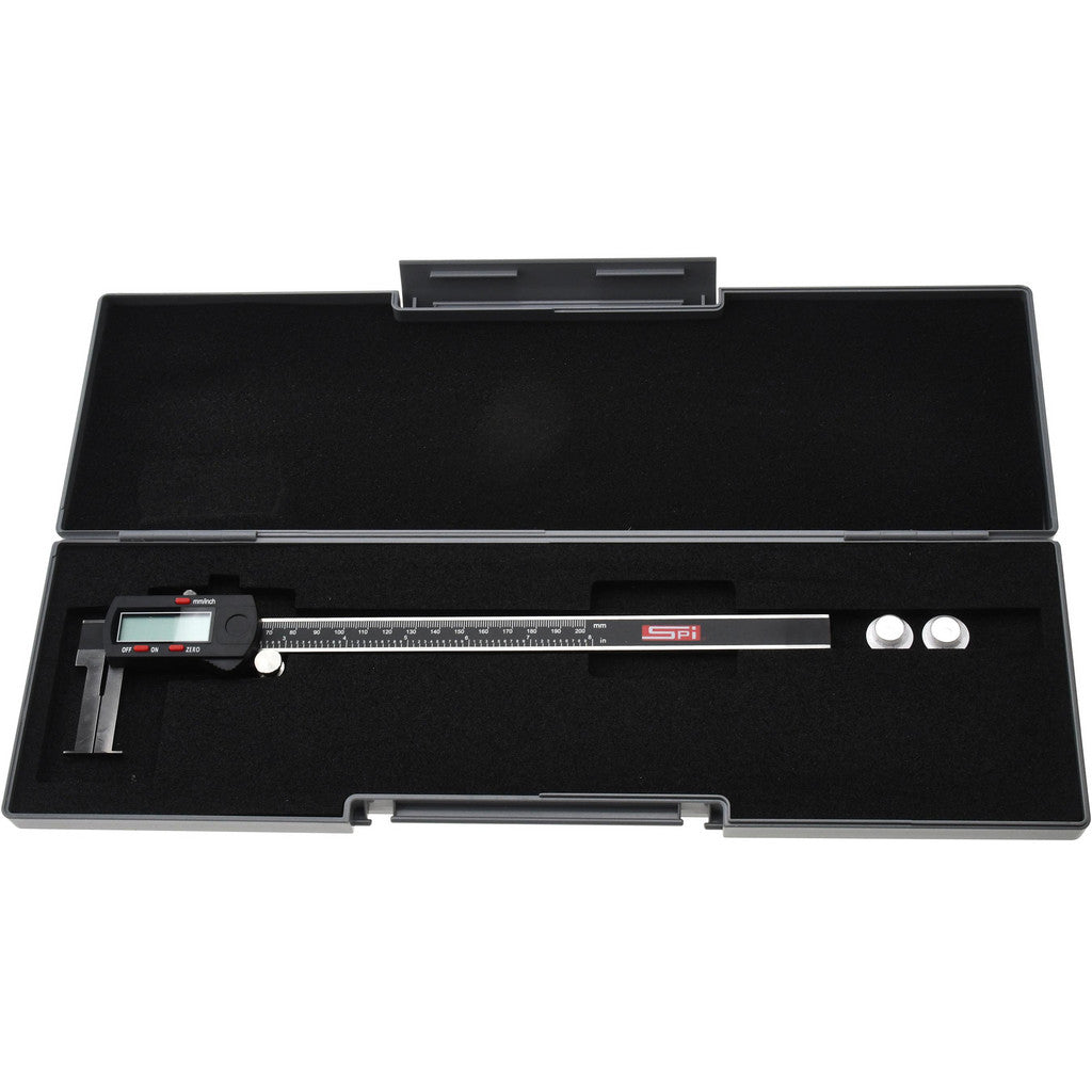 SPI 31-179-5 SPI Electronic Caliper: 200.00 mm/8", ±0.0100 mm/±0.0005" Resolution (31-179-5)