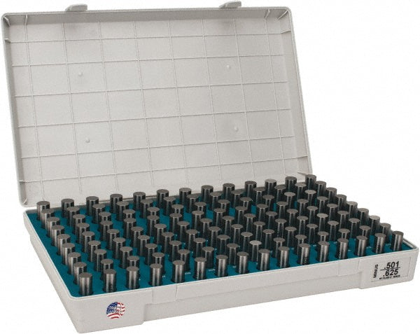Meyer Gage M3M Meyer Gage Class Z Plug Gage Set: 0.5010 to 0.6250", 125 Pc (M3M)