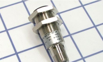 Altech Inductive Proximity 9984-2065 - ITBN-M18-S5.0-FL-1830VDC 120mA-PNP-NO-QD65-LS (9984-2065)