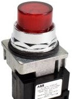 ABB Pilot Lights A3L4AA-6L4R - A3 30mm Pilot Lights,,,120V,Red Cap,LED (A3L4AA-6L4R)