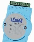 Advantech Programmable Logic Controllers ADAM-4024-B1E - 4-Ch AO Module w/ Modbus (ADAM-4024-B1E)