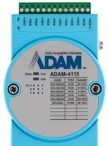 Advantech I/O Modules ADAM-4115-B - Robust 6-Ch RTD Input Module (ADAM-4115-B)