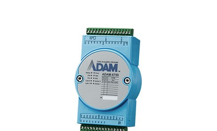 Advantech Programmable Logic Controllers ADAM-6750-A - 12DI/12DO IoT I/O Gateway with Node-RED (ADAM-6750-A)