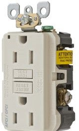 Bryant Electric Plugs & Receptacles AFGF15TRLA - Hubbell Wiring Device Kellems, Receptacle (AFGF15TRLA)