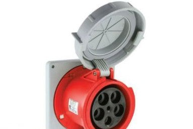 Arrow-Hart Plugs & Receptacles AH3100R7W - Receptacle Pin&Sleeve 100A 480V 2P3W WT RD (AH3100R7W)