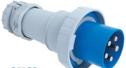 Arrow-Hart Plugs & Receptacles AH3125P6W - Plug Pin&Sleeve 125A 220-240V 2P3W WT BL (AH3125P6W)