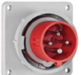 Arrow-Hart Plugs & Receptacles AH332B4W - Inlet Pin&Sleeve 32A 110-120V 2P3W WT YL (AH332B4W)