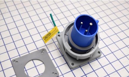 Arrow-Hart Plugs & Receptacles AH332B6W - Inlet Pin&Sleeve 32A 220-240V 2P3W WT BL (AH332B6W)