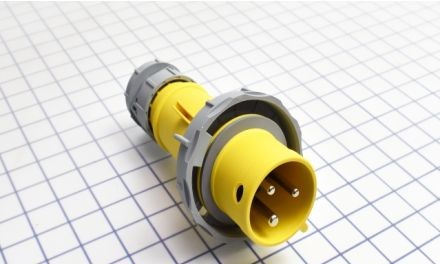 Arrow-Hart Plugs & Receptacles AH332P4W - Plug, 32A, 110-120V, 2P3W, Wt/Ylw (AH332P4W)