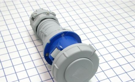 Arrow-Hart Plugs & Receptacles AH360C6W - Connector Pin&Sleeve 60A 250V 2P3W WT BL (AH360C6W)