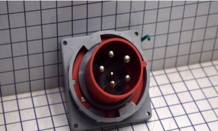 Arrow-Hart Plugs & Receptacles AH5100B7W - Inlet Pin&Slv 100A277/480V3PH 4P5W WT RD (AH5100B7W)