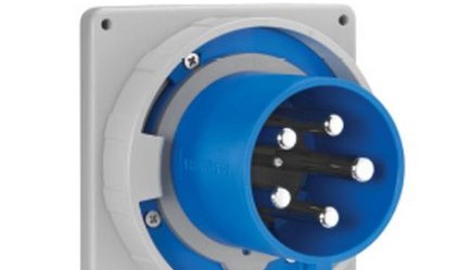 Arrow-Hart Plugs & Receptacles AH5100B9W - Inlet Pin&Slv 100A120/208V3PH 4P5W WT BL (AH5100B9W)
