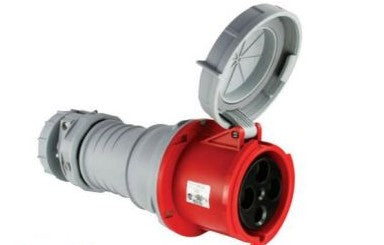 Arrow-Hart Plugs & Receptacles AH560C7W - Connector Pin&Slv 60A 277/480V 3PH 4P5W WT RD (AH560C7W)