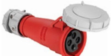 Arrow-Hart Plugs & Receptacles AH563C6W - Connector Pin&Sleeve 63A 220/415V 4P5W WT RD (AH563C6W)