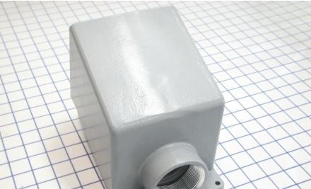 Arrow-Hart Miscellaneous AHBB100 - Backbox Pin&Sleeve 100-125A Receptacles (AHBB100)