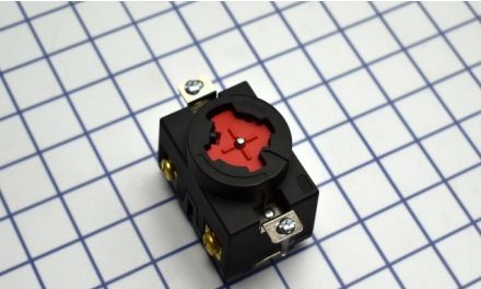 Arrow-Hart Plugs & Receptacles AHPL20443N - Receptacle, 30A, 480VAC, Black/Red, Non-Nema (AHPL20443N)