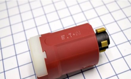 Arrow-Hart Plugs & Receptacles AHPL20445N - Plug, 30A, 480VAC, Red/White Non-Nema (AHPL20445N)