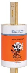 Mersen Fuses AJT400 - Fuse AJT - Class J - Time-delay 600VAC 500VDC 400A (AJT400)